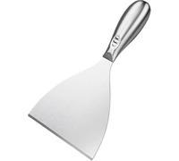 Stainless Steel Putty Knife with Ergonomic Comfort Handle, Professional Drywall Tool for Spackle, Scraping Paint & Wallpaper Removal(5inches)