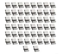 Stainless Steel PV Cable Clip 0.3mm Thick Smooth Edge(50pcs)