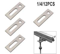Stainless Steel PV Solar Adapter Plate for M10 for Hanger Bolts Reliable and Strong (4Pcs )