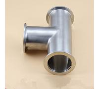 Stainless Steel Quick Loading 3-Way KF Vacuum 3-Way Flange Equal Diameter Triple Joint KF16 25 40 50 (Color : KF16 1Pcs)