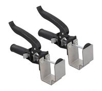 Stainless Steel Quick-Release Drawer Panel Clamp, U-Shaped Fixing Clip for Cabinet Door Installation, Rust-Resistant Woodworking Press Tool with L(B)