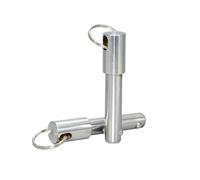 Stainless Steel Quick Release Pin 6mm 8mm 10mm 12mm Diameter Spring Ball Lock Stop Latch with Pull Ring(8x40mm)