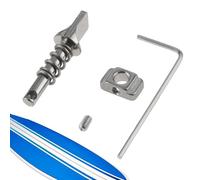 Stainless Steel Quick Snape Fin Screws - Paddle Board Fasteners Set, Heavy Duty Surfboard Hardware | No Tool Surfing Accessories for Men Women, Reliable Replacement Kit with Easy Install for Paddle