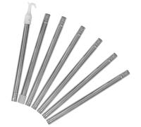 Stainless Steel Quiet Drapery Pull Wand & Sliding Door Opener Tool - Push-Pull Rod for Home & Office Curtains Easy to Use Enhances Convenience