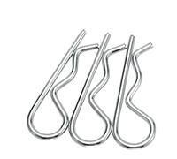Stainless Steel R Shaped Spring Cotter Pins, Spring Cotter Pin Hair Clip Assorted M1-M7 Sizes 10pcs(10pcs,M1.8x 35)
