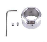 Stainless Steel Radiator Thermostat Adapter M30x1.5 Heating Valve Connector Compatible with RA RAVL Valves for Central Heating Systems, Includes Screws and Hex Wrenches for Easy Installation(4PCS)