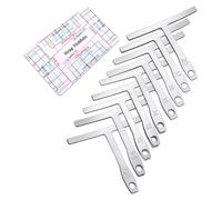 Stainless Steel Radius Gauge Universals Guitar Gauge Luthiers Tool String Height Ruler For Guitar Repair And Maintenance