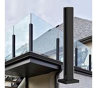 Stainless Steel Railing Posts for Balconies & Lofts 10/12mm Diameter 95cm Height Gray Color Perfect for Modern Ceilings & Spaces