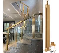 Stainless Steel Railing with S Clamp - Durable & Safe Pool, Patio, Yard & Deck Railing - Sleek Outdoor Barrier for Enhanced Security & Style