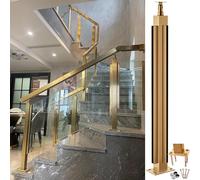 Stainless Steel Railing with S Clamp - Durable Safety Railing for Pool, Patio, Yard & Deck - Elegant Design for Enhanced Security & Style