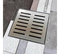 Stainless Steel rain Covers for Courard Road Ga & Park - 200x200x30mm Floor Grate with e Sewer Grates for Outdoor Draina