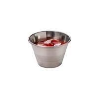 Stainless Steel Ramekins 4oz / 114ml - Pack of 24 - Sauce Pots, Condiment Bowls, Dip Dishes