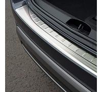 Stainless Steel Rear Bumper Sill Protector for Nissan X-Trail T32 2014 2015 2016 2017, Auto Trunk Scuff Collision Strip Anti-Scratch Guard Cover Scuff Plate Trim, Car Scratch Accessories