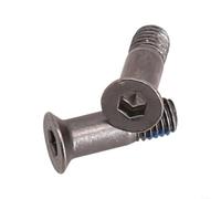 Stainless Steel Rear Derailleur Guide Wheel Screws, M5 x 15.8mm CNC Anodized Bolts for SRAM and Most Derailleurs, 2 Pack
