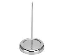 Stainless Steel Receipt Holder, 14.5 x 7.5 cm, Paper Memo Stand for Restaurant, Office, Hotel