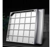 Stainless Steel Recessed Drainage Cover, Invisible Design for Seamless Indoor and Outdoor Integration, Durable Access Lid for Septic Tanks and Inspection Points