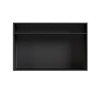 Stainless Steel Recessed Rack - Multi-functional Countertop Bookcase Kitchen Storage Shelf for Living Room Bedroom & Hotel (40x90x10cm)