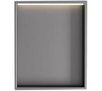 Stainless Steel Recessed Shower Niche, Large Waterproof Wall Cabinet Insert for Bathroom Storage, Tile-Free Shelf for Soap and Essentials