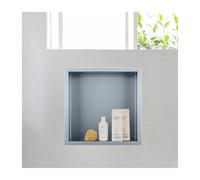 Stainless Steel Recessed Shower Shelf - Built-In Wall Storage for Bathroom Space-Saving Design Modern Style Easy Installation