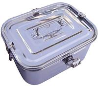 Stainless Steel Rectangular Kimchi Food Storage Container (5L / 168oz / 10.6")