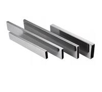 Stainless Steel Rectangular Square Tube 304 Stainless Steel Rectangular Tube 490mm Length 1.5mm Thickness Multiple Sizes(20x40x1.5mm)