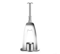 Stainless Steel Red Date Pitter for Jujubes Cherries and Small Stone Fruits, Balanced Weight Distribution for Controlled Manual Operation