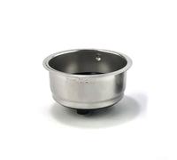 Stainless Steel Removable Coffee Filter Basket Offering and Odorless Performance for Coffee Machines (Double cup)
