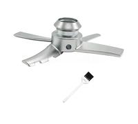 Stainless Steel Replacement Paddle Blade,Compatible for Ninja,NC701-CN700 Ice Cream Makers-Attachment Blender Assembly