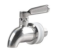 Stainless Steel Replacement Spigot 16mm（5/8 inch）Opening Polished for Beverage Dispenser Carafe by MUGLIO