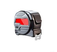 Stainless Steel Retractable Tape Measure With Hollow Design For Easy Cleaning And Rust Resistance Black 5 Meter(5M)