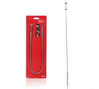 Stainless Steel Retrieving Tool 610cm Long Reach | Four-claw hook design, flexible spring, picks small parts, home auto repair, reusable iron build