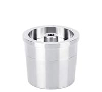 Stainless Steel Reusable Coffee Filter Capsule Shell, Compatible with Illy Machines, 304 Stainless Steel Eco - Friendly Refillable Pod with Fine Mesh Holes for Rich Espresso, Inclu