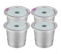Stainless Steel Reusable Coffee Pod Filter for Single Serve Brewers 1.0 & 2.0, Fine Mesh 304 Grade, Easy Clean, Pink (1 Pack)(4)