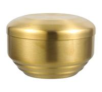 Stainless Steel Rice Bowl with Lid, Double-Layer Heat Insulation Korean Kitchenware for Restaurants and Families, Keeps Soup Hot, Sturdy and Fashionable Serving Bowl