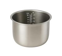 Stainless Steel Rice Cooker Compatible For Zojirushi B338 /B355 Replacement Pot Accessories For Rice Cookers, Universal 316 Zero Coating Pot Liner Pot Liner Kitchen Tools Rice Cooker Parts Kitchenware