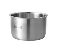 Stainless Steel Rice Cooker Inner Pot 316 Three-layer Steel Pressure Cooker Inner Pot Inner Pot 1.8L Uncoated Inner Pot Accessory Container Replacement Inner Pot Kitchen Tools Rice Cooker Parts