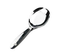 Stainless Steel Rice Paddle Scoop Spoon - Ideal for Serving Rice, Soup, Vegetables by Global Kitchen