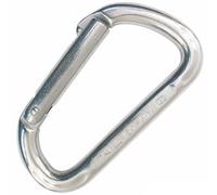 Kong Italy D Shape Straight Snap Hook Silver 100 mm