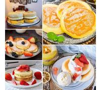 Stainless Steel Ring Cake Tin 8 Inch Dual Rolled Edge for Pancakes Tarts for Mousse Baking(8CM)