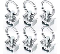 Stainless Steel Ring Hook Bracket for Speaker Hanging For Light Suspension and Audio Visual Equipment Support in Live Venues (6PC)