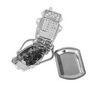 Stainless Steel Robot Tea Ball Strainer Cute Mini Tea Infuser Filter for Tea Lovers, Non- Easy to Kitchen Living Room Office Tea House, 1 Pack