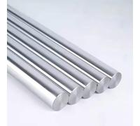 Stainless Steel Rod, 22-25Mm Dia 500Mm Length Metal Solid Shaft Rods Lathe Bar Stock for DIY Crafts Model(25mm)