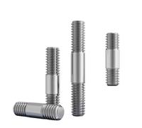 Stainless Steel Rod Bolts Studs, Double Ended Threaded Rod Double End Bolts Stud Bolt 316 Stainless Steel M8-M16 60-150mm(M12-80mm 5pcs)