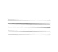 Stainless Steel Rod Round Straight Shaft Bar 6mm, 5Pcs Accessory Set Kit for Robot Toy DIY - Durable, Precise Fit for Robotics and Engineering Projects (4100-0006-0300)