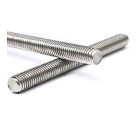 Stainless Steel Rod，Stainless Steel Rod，1PCS 304 Threaded Full-Thread Bar(M6)