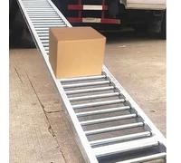 Stainless Steel Roller Conveyor System for Industrial Assembly Lines - High Capacity, Anti-Scratch Design for Efficient Material Handling