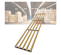 Stainless Steel Roller Conveyor with Plastic Wheels 120cm Lightweight Modular Design for Warehouse Goods Handling Ideal for Efficient Material Movement.