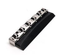 Stainless Steel Roller Nut for Strat Style Electric Guitar, Tremolo Tuning Stability Upgrade, Fits Squier ST Neck, Includes Shims & Adapter, 1-11/16" Nut Width