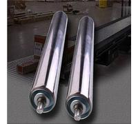 Stainless Steel Roller Set - 2 Sliding Rollers for Commercial Use Lengths 3.9" to 39.5" 1.5" Diameter Lightweight Rollers Ideal for Various Applications