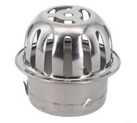 Stainless Steel Roof and Floor Drain Filter, Anti-Clog Gutter Sewer Guard, Fits Outdoor Pipes, Balconies, Roofs, Prevents Blockage from Leaves, Debris, Rats(63mm)